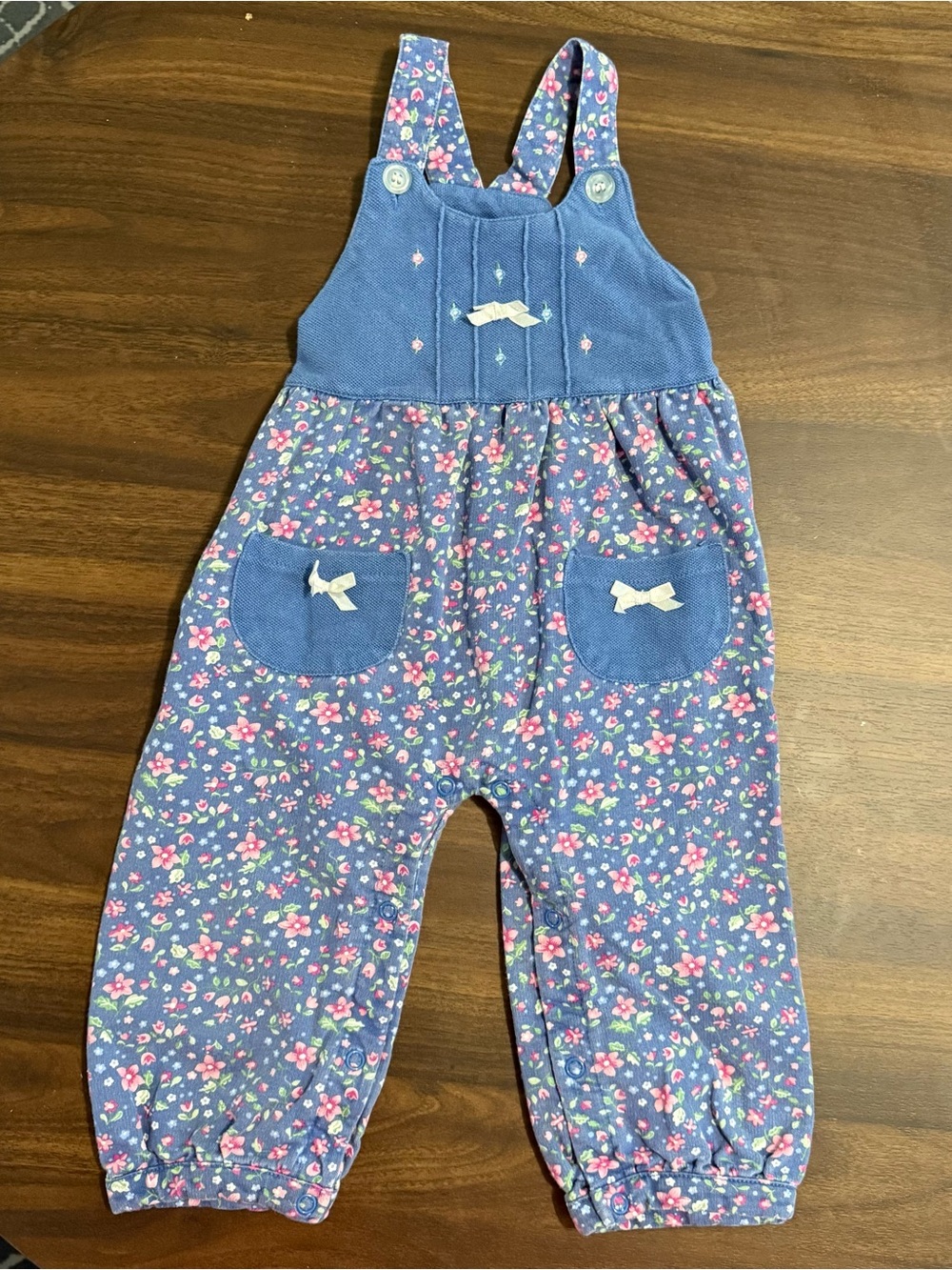 Sold Baby girl vintage overall jumpsuit